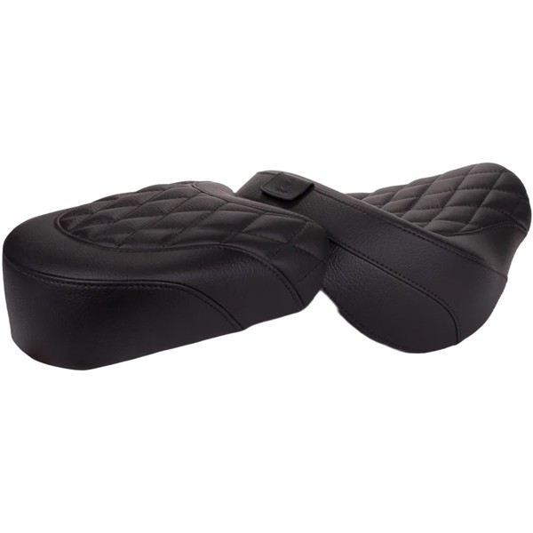 Banco Comfort Super Meteor 650 Bipartido Diamond com Gel Pedrinho 1183573CG Preto