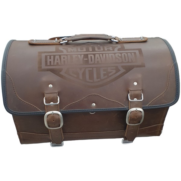 Bolsa RC Traseira Logo HD Estruturada Marrom