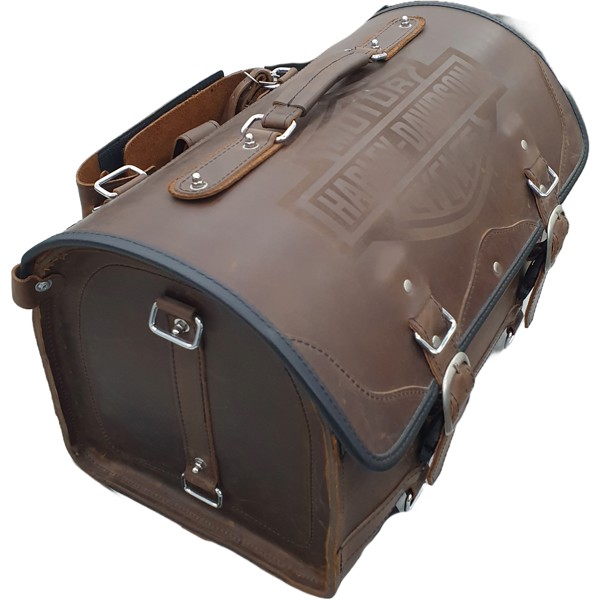 Bolsa RC Traseira Logo HD Estruturada Marrom