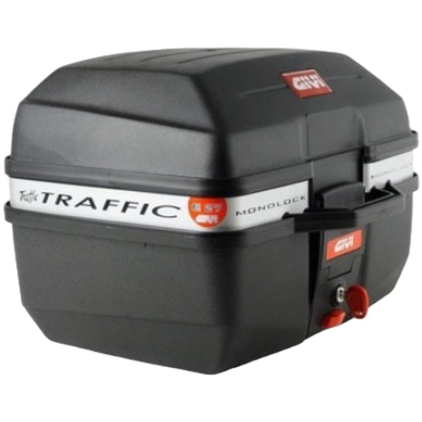 Bau Traseiro Givi E-27 Traffic II 27L Monolock Preto