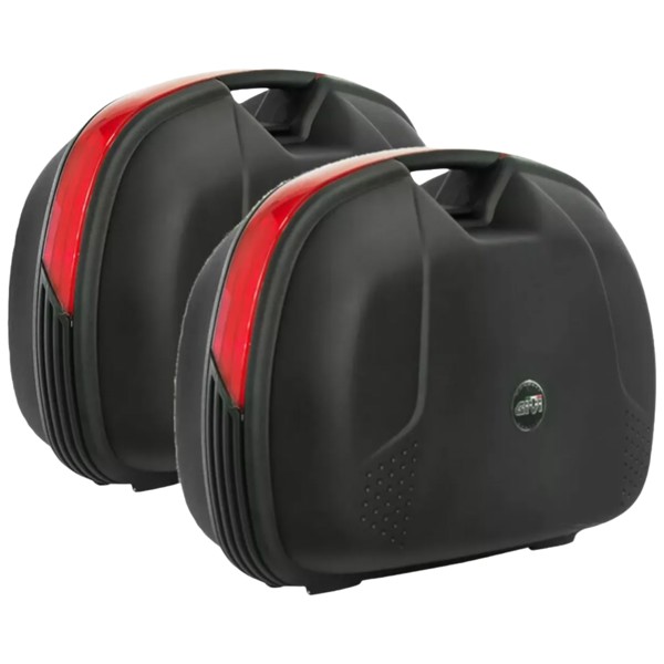Bau Lateral Givi E-360NPACK2 40L Monokey Par Vermelho