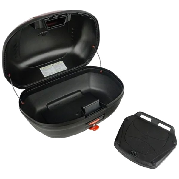 Bau Traseiro Givi E450N Simply 45L Monolock Vermelho