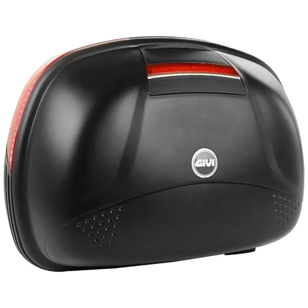 Bau Traseiro Givi E460N 46L Monokey Vermelho + Base E250