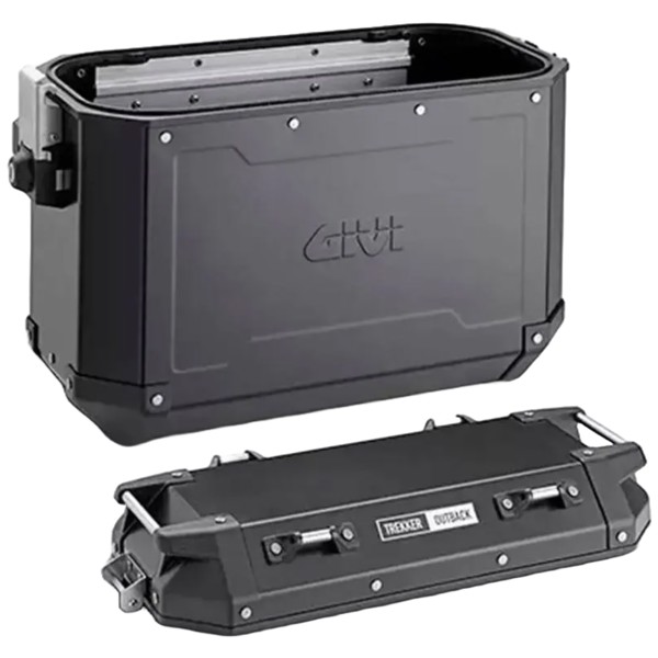 Bau Lateral Givi OBKN37BPACK2 Outback 37L Monokey Cam-Side Par Preto