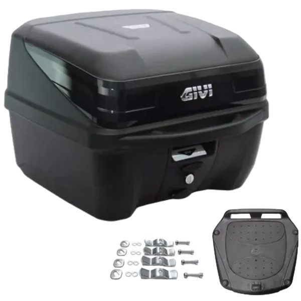 Bau Traseiro Givi T33NTBR Traffic 3 33L Monolock Preto