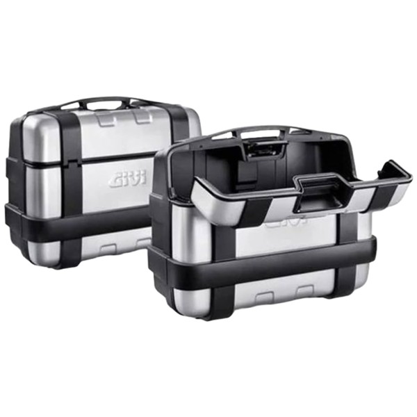 Bau Lateral Givi TRK33NPACK2 Trekker 33L Monokey Par Escovado