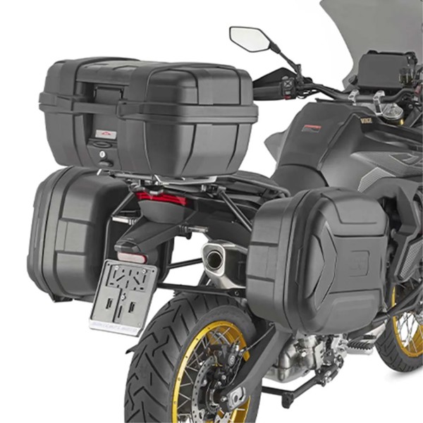 Bau Lateral Givi TRK35BBPACK2 Trekker Lite 35L Monokey Par Preto