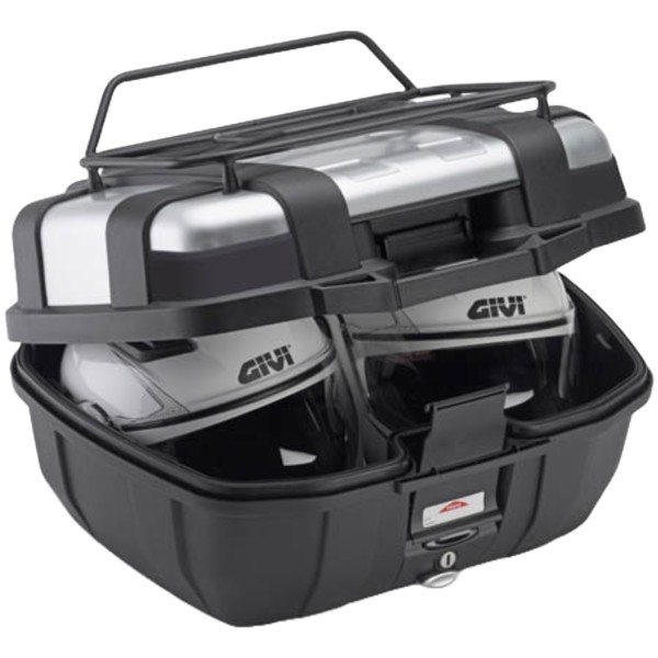 Bau Traseiro Givi TRK52N Trekker 52L Monokey Escovado