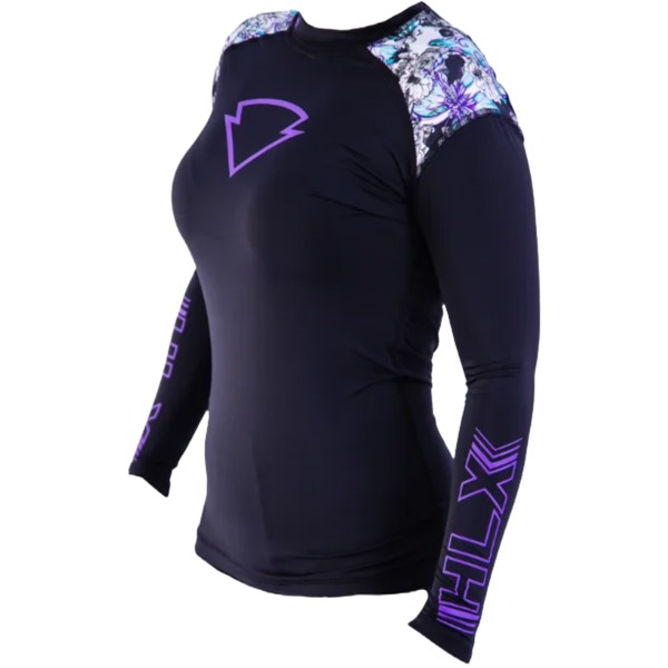 Blusa Segunda Pele HLX Feminina Caveira Lilas