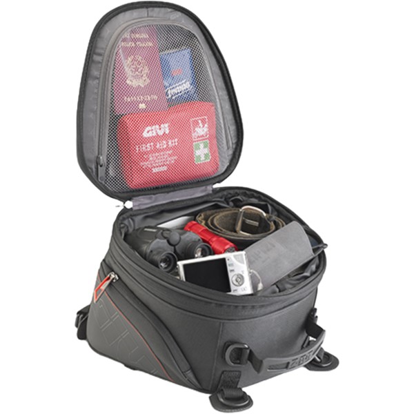 Bolsa Traseira Givi ST607+ 22L Expansível Preta