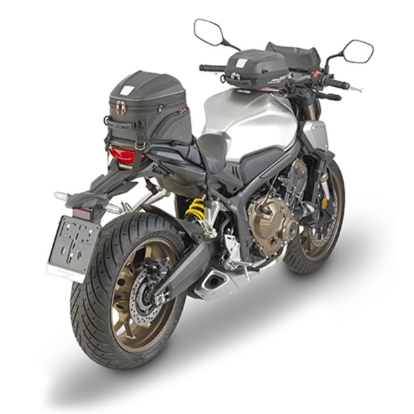 Bolsa Traseira Givi ST607+ 22L Expansível Preta