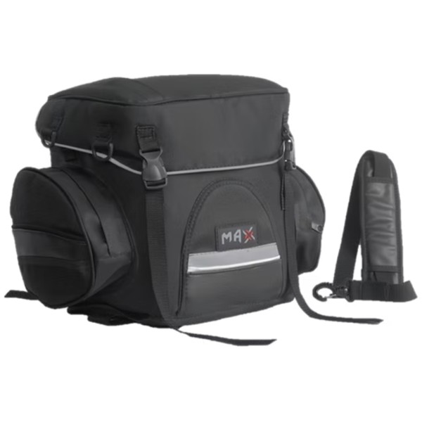 Bolsa Traseira Max M AC45 PT 45L Impermeável Preta