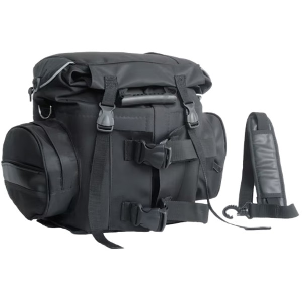 Bolsa Traseira Max M AC45 PT 45L Impermeável Preta