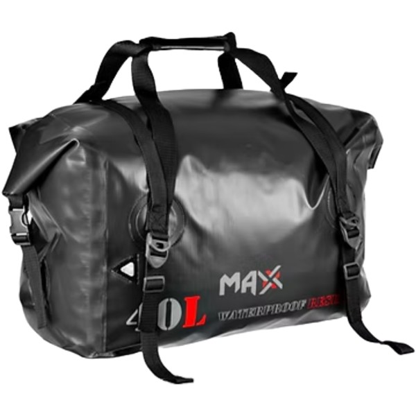 Bolsa Traseira Max 250 40L Impermeável Preta