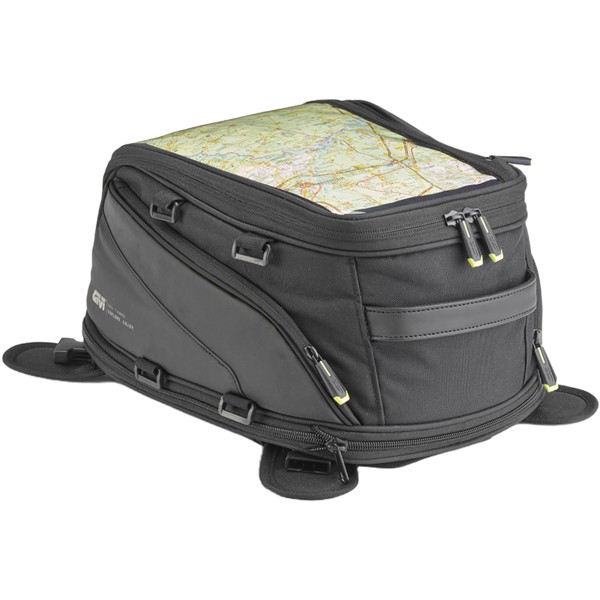 Bolsa Tanque Givi EA130B Magnética 26L Expansível Preta