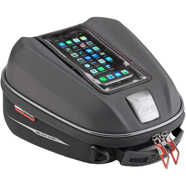 Bolsa Tanque Givi ST611+ Tanklock 6L Preta