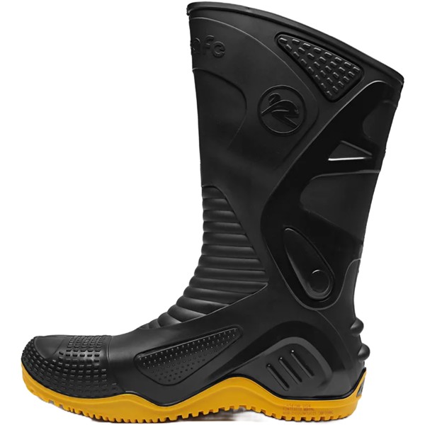 Bota Chuva Motosafe Sola Amarela