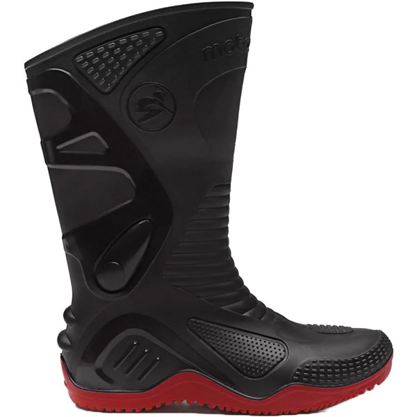 Bota Chuva Motosafe Sola Vermelha