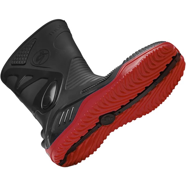 Bota Chuva Motosafe Sola Vermelha