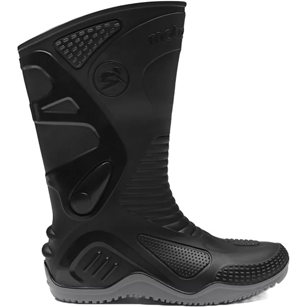 Bota Chuva Motosafe Sola Cinza