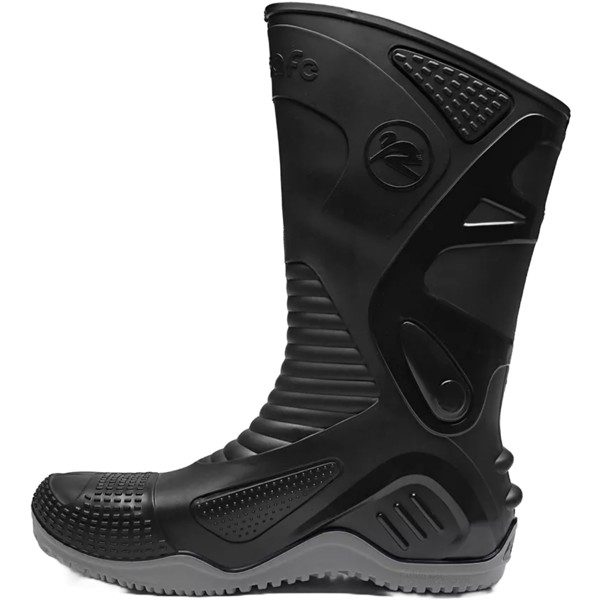 Bota Chuva Motosafe Sola Cinza