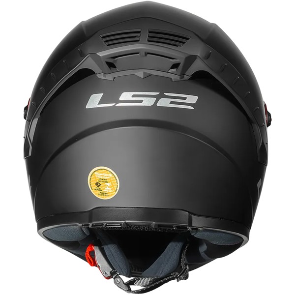Capacete LS2 FF358 Classic Pro Monocolor Preto Fosco