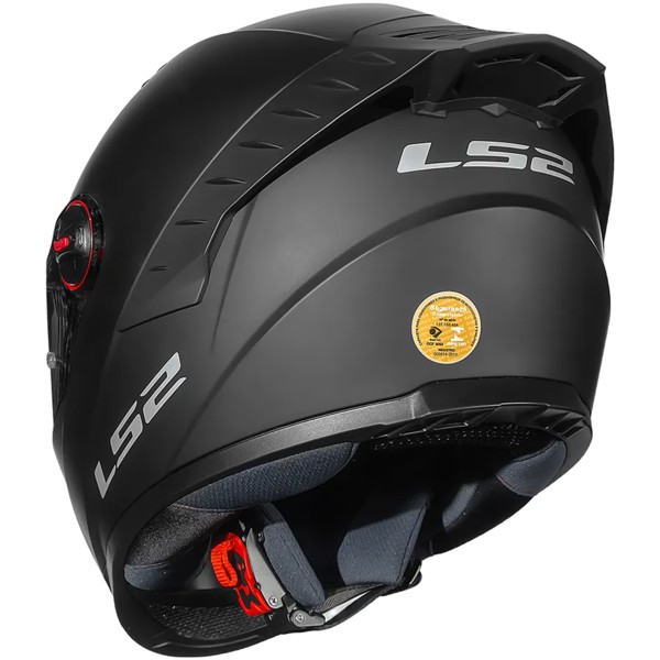 Capacete LS2 FF358 Classic Pro Monocolor Preto Fosco