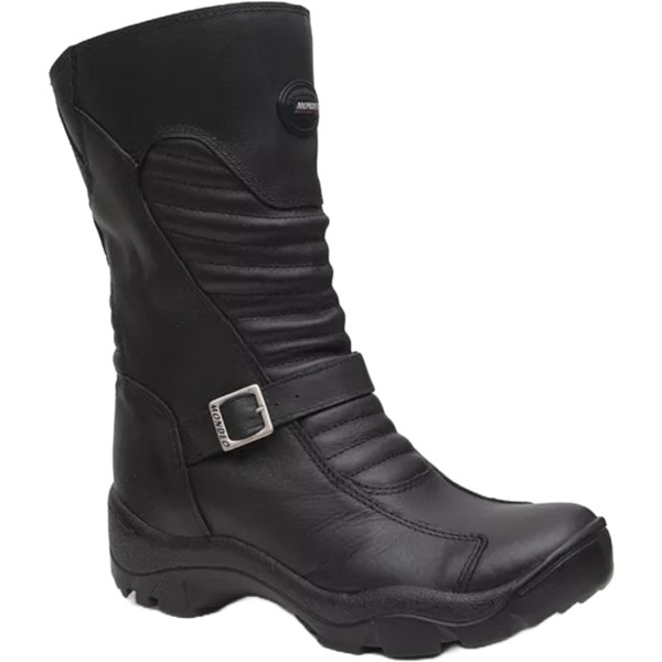 Bota Mondeo Stability Couro Cano Alto 9393 Feminina Preta