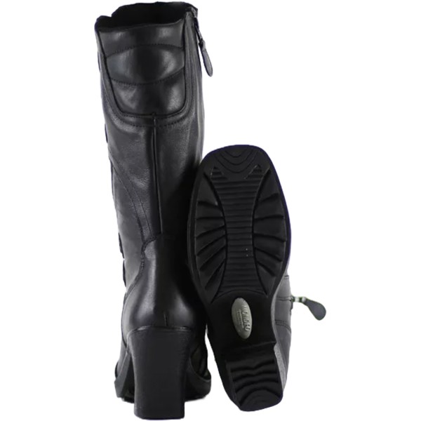 Bota Mondeo Strada Salto Alto 2525 Feminina Preta