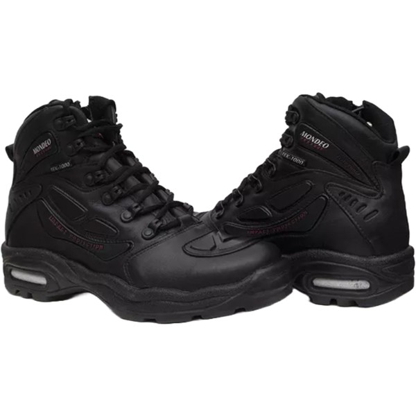 Bota Mondeo Elite Force Couro 3030 Masculina Preta