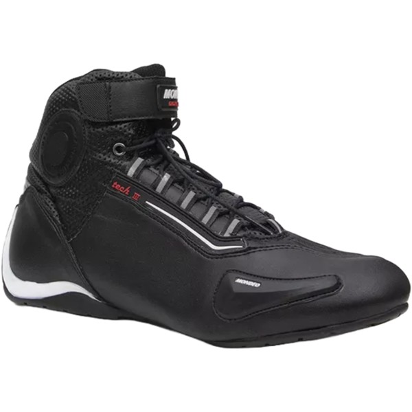 Bota Mondeo Moto Spirit Tech 3 Couro 9940 Masculina Preta