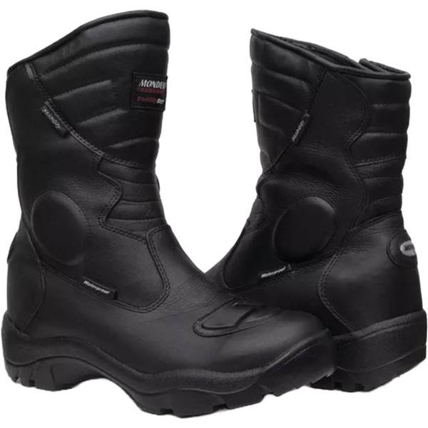 Bota Mondeo Stability Dry 9898 Impermeavel Masculina Preta