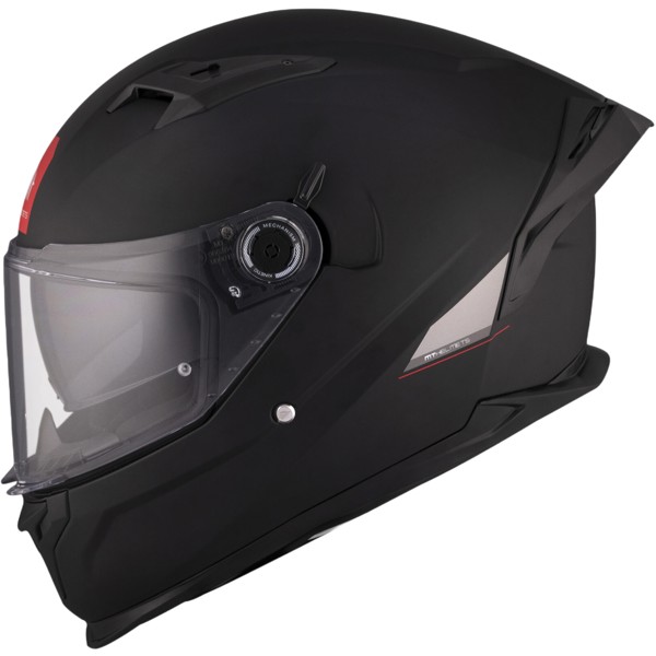 Capacete MT Braker SV Solid A1 Preto Fosco | Moby Sport