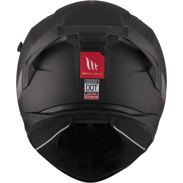 Capacete MT Braker SV Solid A1 Preto Fosco | Moby Sport