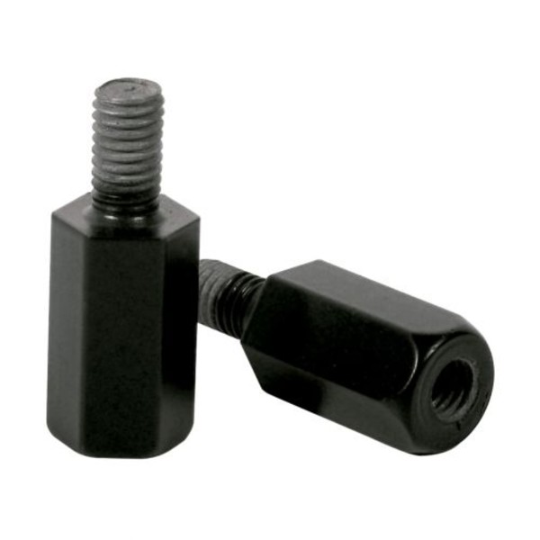 Adaptador Rosca 1 M10 Ivertida / Rosca 2 M10 Direita GVS 5512 Preto Laranja