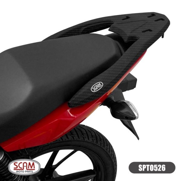 Bagageiro CG 160 2025... Fiber Force Scam SPTO851