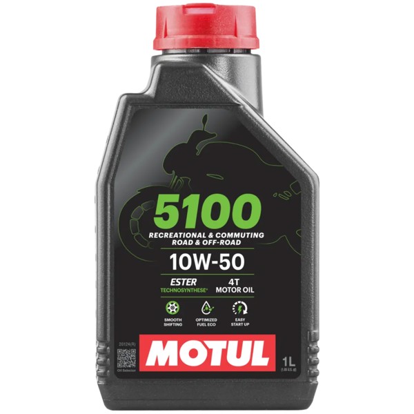 Oleo 4T 10W-50 5100 Motul API SP/JASO MA2 1 Litro