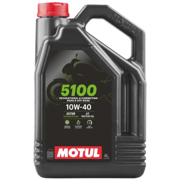 Oleo 4T 10W-40 Motul 5100 API SP/Jaso MA2 4 Litros
