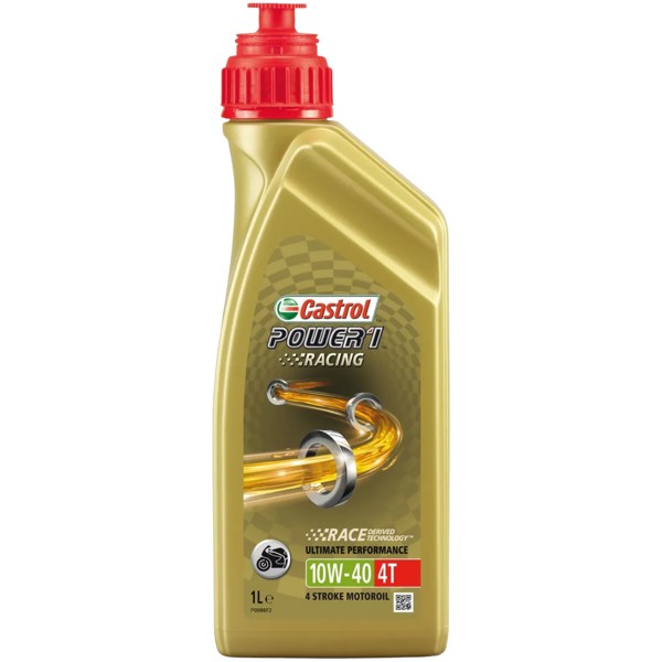 Oleo 4T 10W-40 Castrol Power-1 API SN/Jaso MA2 1 Litro