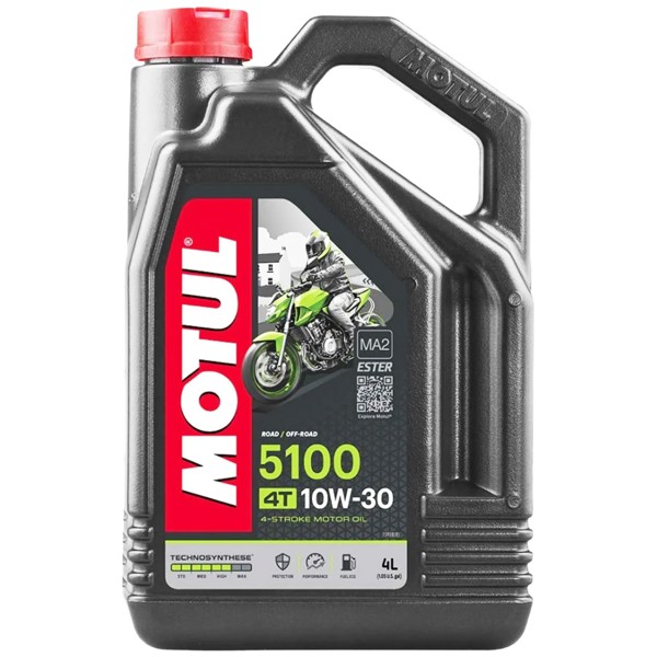 Oleo 4T 10W-30 Motul 5100 API SP/Jaso MA2 4 Litros