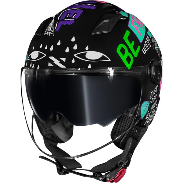 Capacete Norisk Orion SV Free Preto Roxo