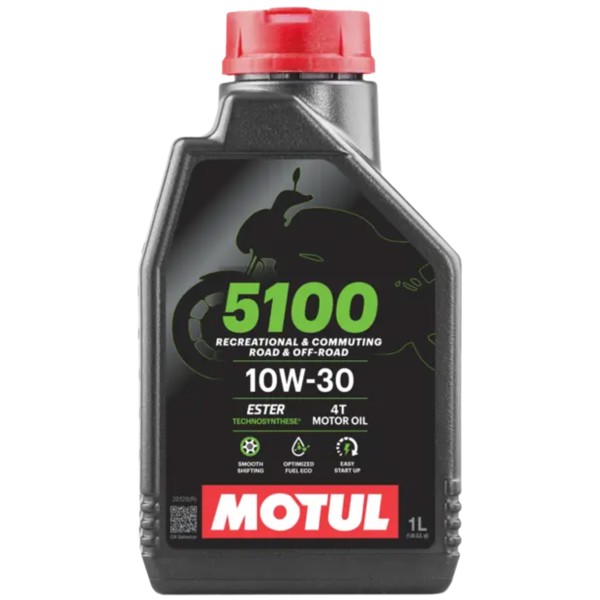 Oleo 4T 10W-30 Motul 5100 API SP/Jaso MA2 1 Litro