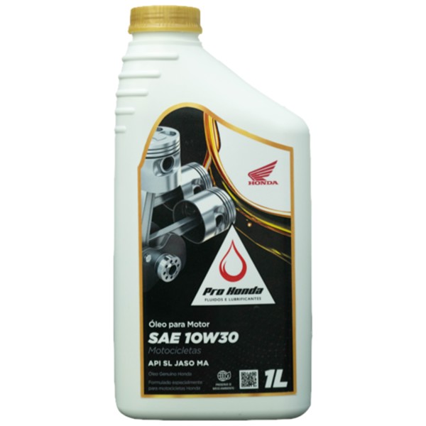 Oleo 4T 10W-30 Genuino Honda API SL/Jaso MA Hamp 1 Litro