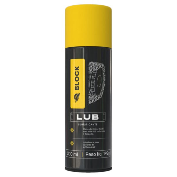 Lubrificante Corrente 400ml Spray Block Lub