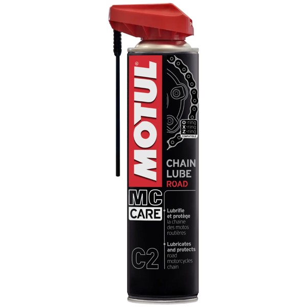 Lubrificante Corrente 400ml Spray Motul C2 Road