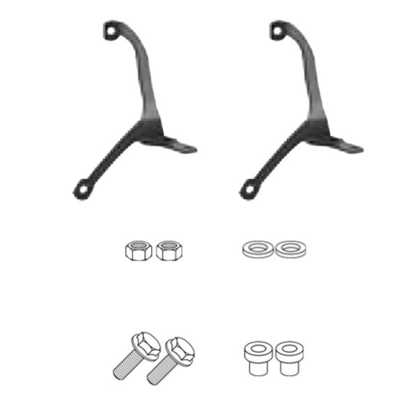 Kit Fixação Parabrisa Lead 110 08-14 Givi A314A