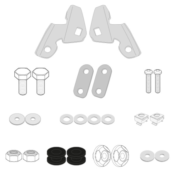 Kit Fixação Parabrisa Grande PCX 125 18-20 Givi D1163KIT