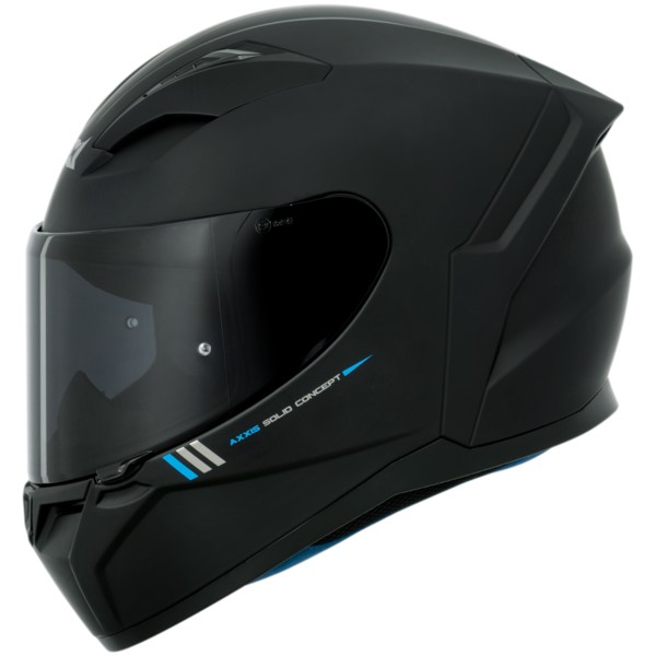 Capacete Axxis Segment Solid A1 Preto Fosco