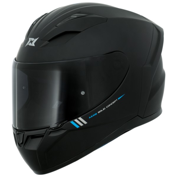 Capacete Axxis Segment Solid A1 Preto Fosco