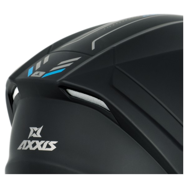 Capacete Axxis Segment Solid A1 Preto Fosco